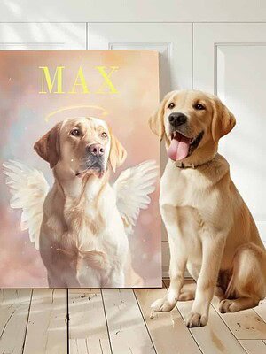 Angel Style Pet Portrait