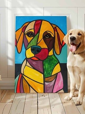 Abstract Pet Portrait