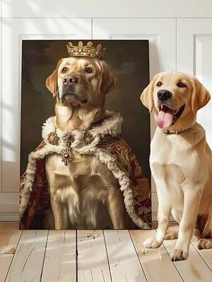 Royal Pet Portrait - labrador