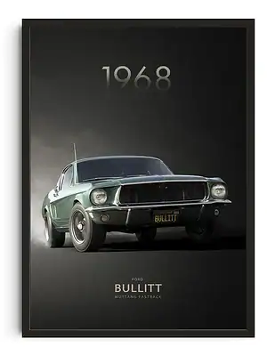 1968 Mustang Digital Art