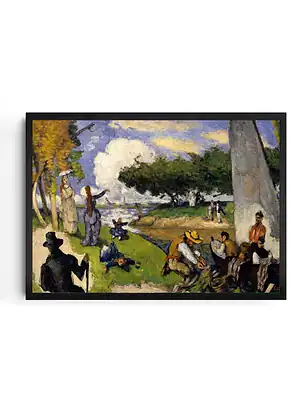 Paul Cezanne, Fishermen, 1875