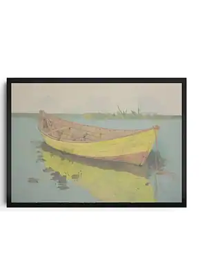 Abstract Boat Reflection