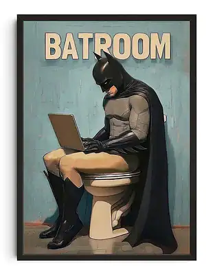 Batman Batroom Break