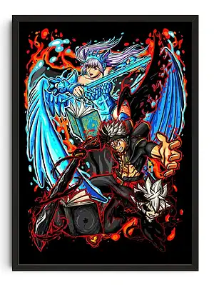 Black Clover Battle Scene Fan Art