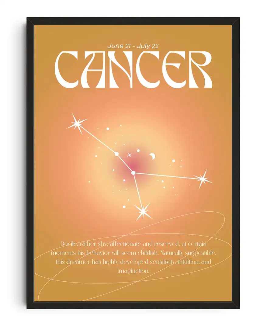 Cancer Cosmic Print