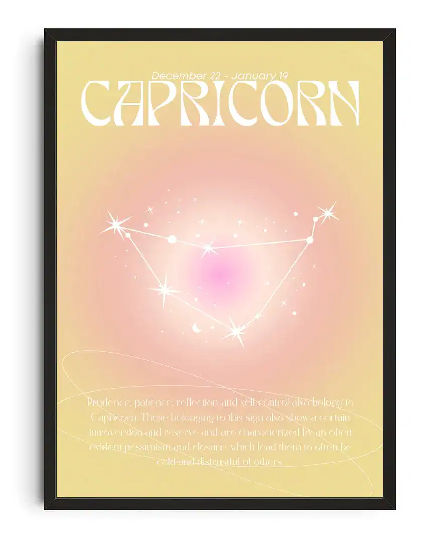 Capricorn Cosmic Print