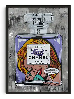 Chanel Pop Art Lust Graffiti