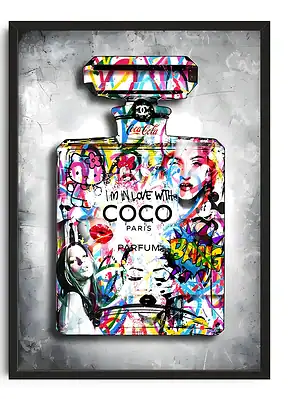 Coco Parfum Pop Art Color Bomb