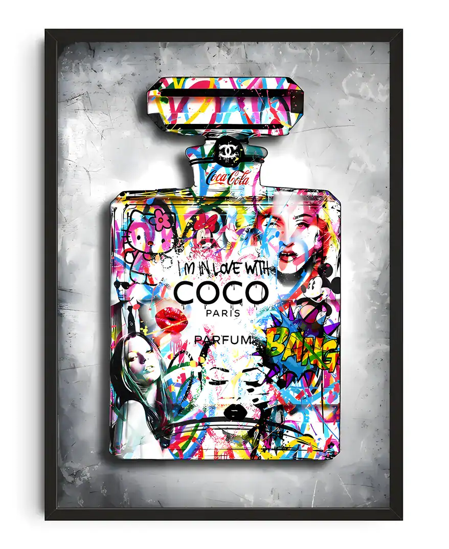 Coco Parfum Pop Art Color Bomb
