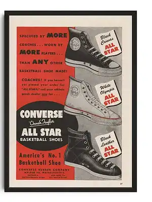 Converse Vintage Ad