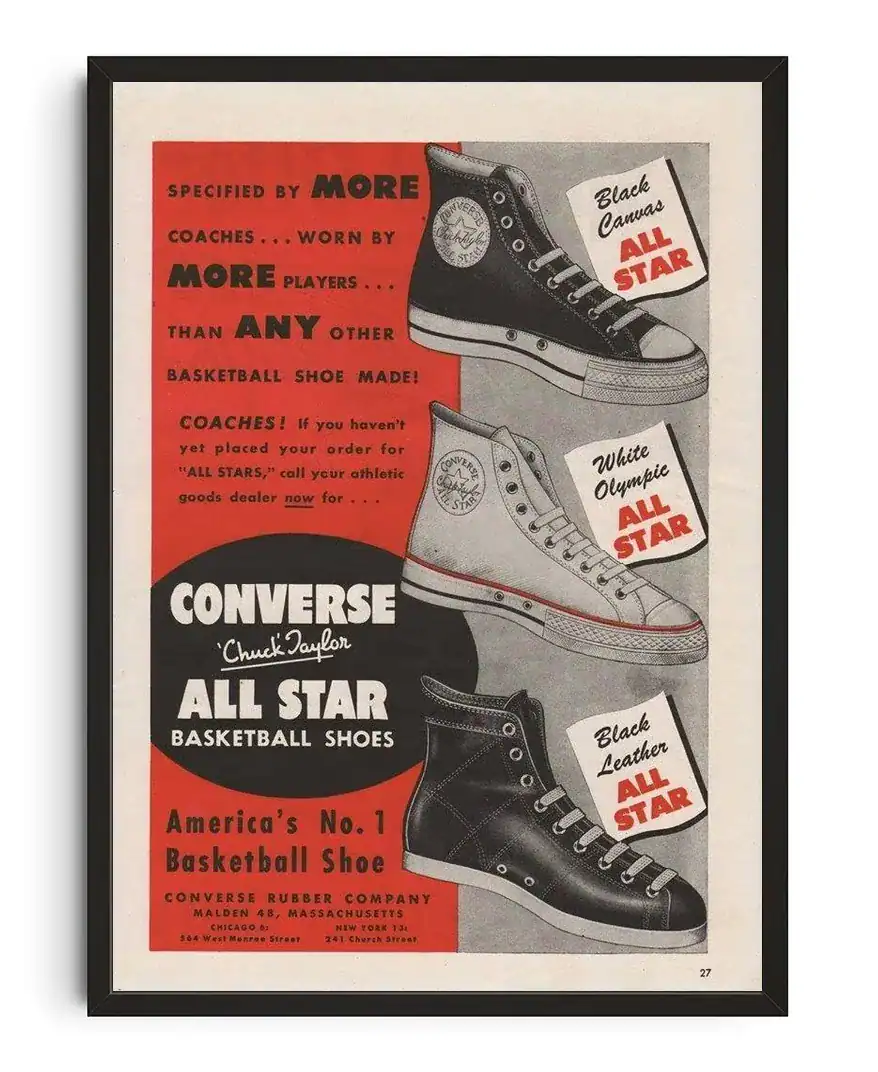 Converse Vintage Ad