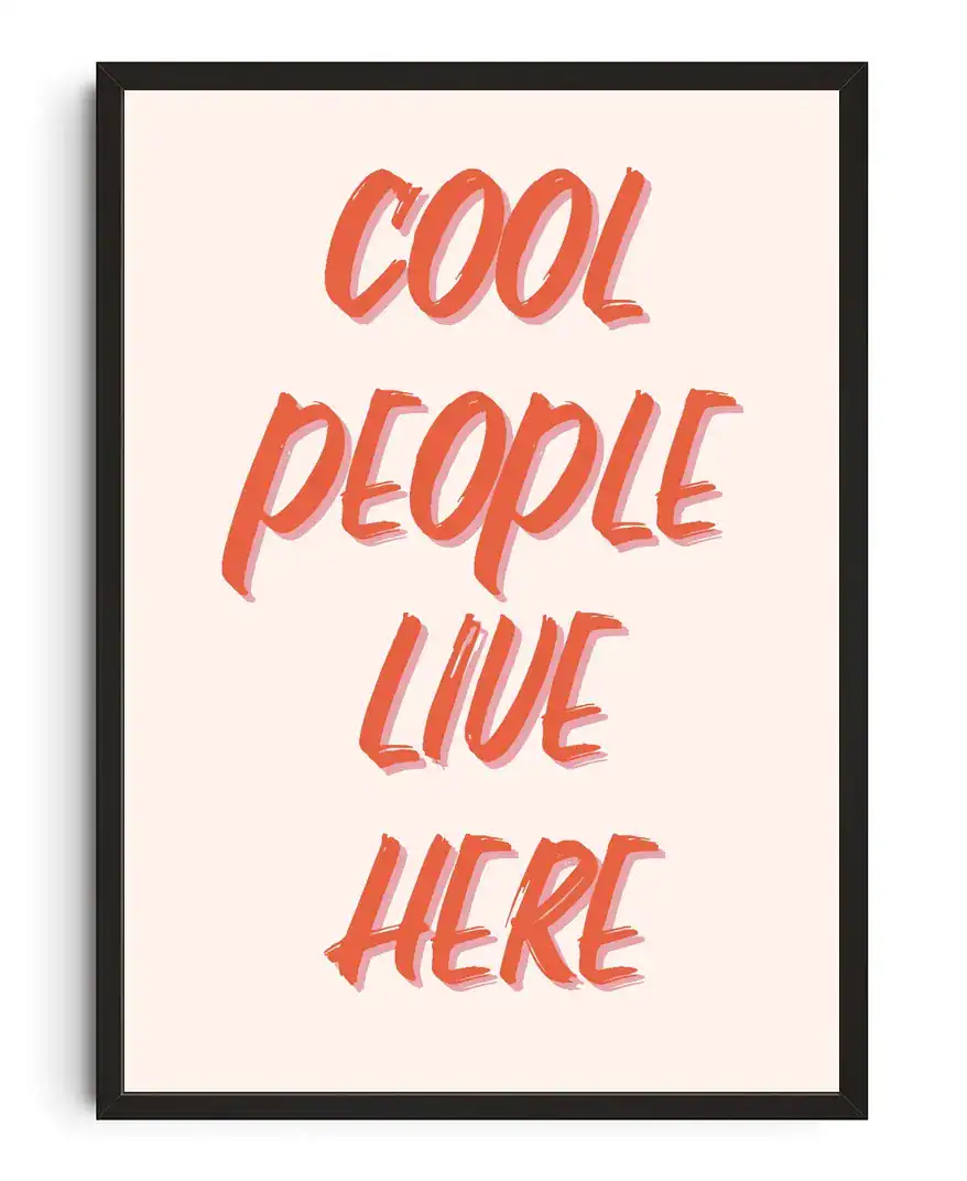 Cool People Print
