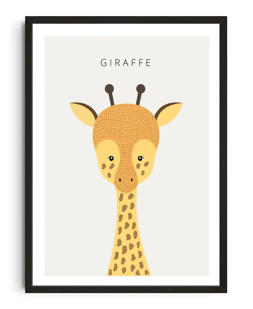 Cute Giraffe Art