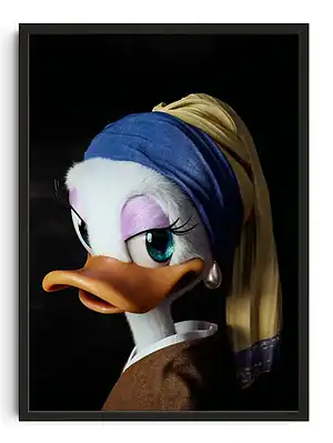 Daisy Duck Portrait Glamour