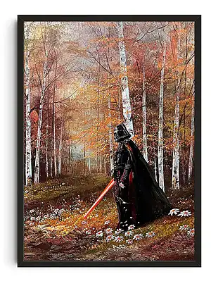Darth Vader In The Forest