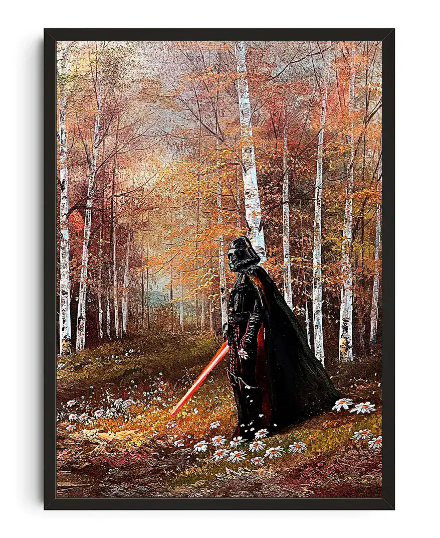 Darth Vader In The Forest