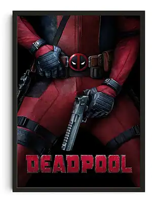 Deadpool Action Print