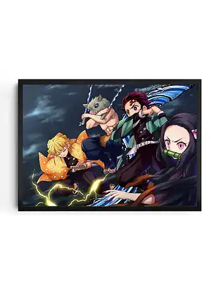 Demon Slayer Action Art