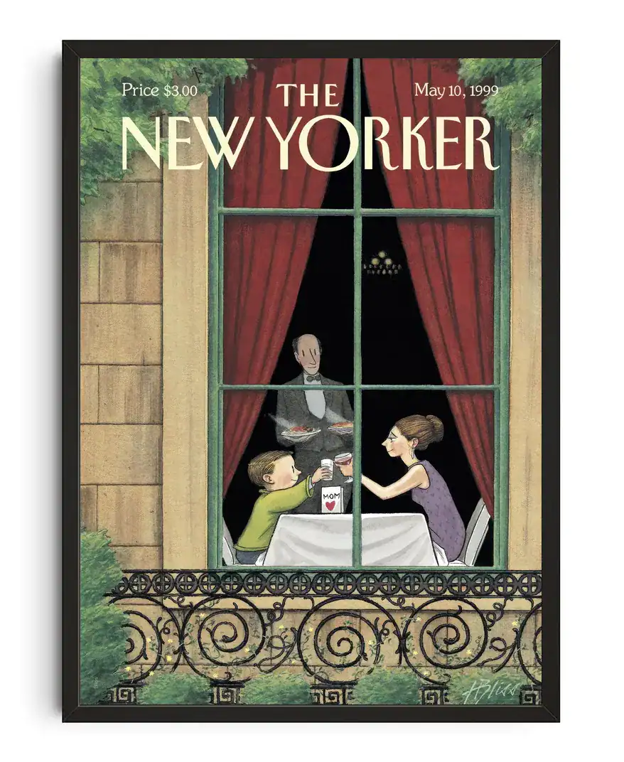 Dining Out New Yorker Cover