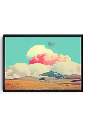 Dreamy Pastel Landscape Artwork