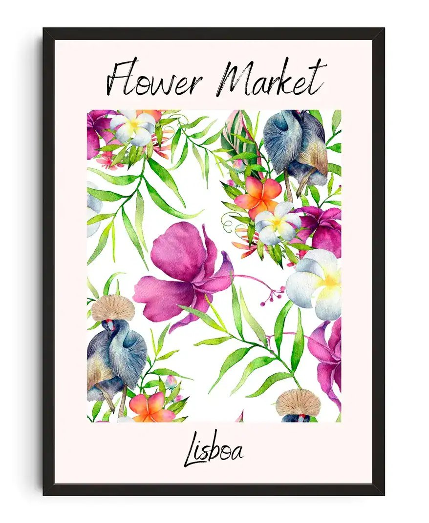Floral Pattern Flower Market