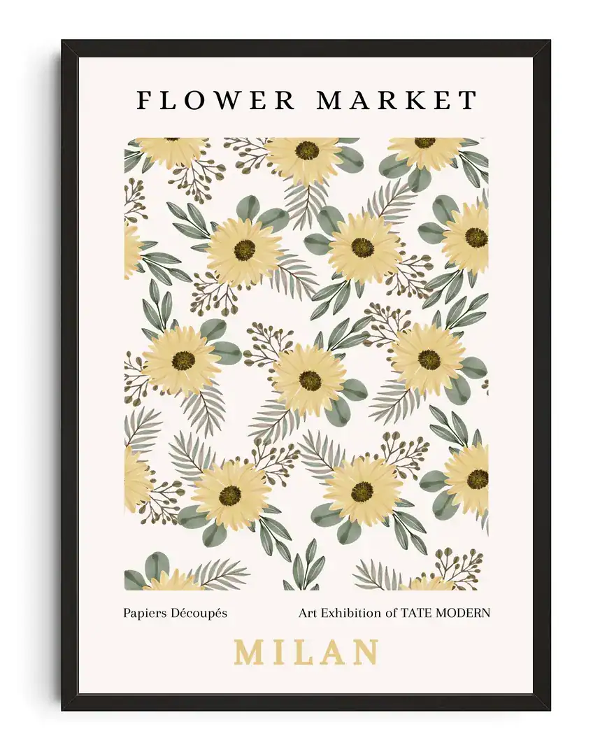 Floral Pattern Sunflowers