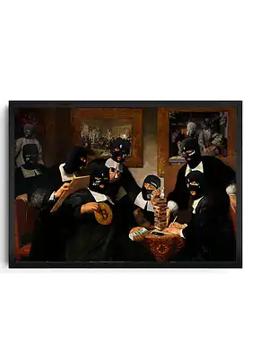 Gangsters Classic Art Mashup