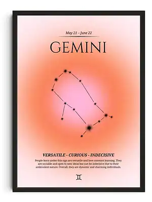Gemini Gradient Print 1