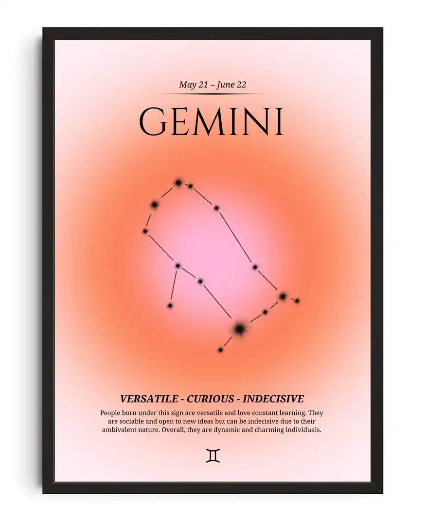 Gemini Gradient Print 1