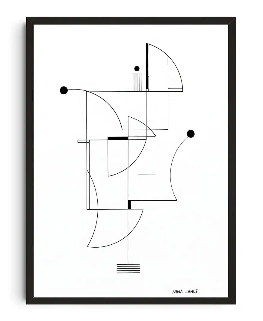 Geometric Harmonies In Black