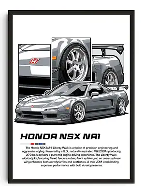 Honda Nsx Na1 Illustration