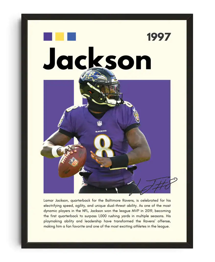 Jackson Infographic Poster