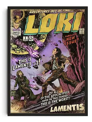 Loki Comic Edition Print