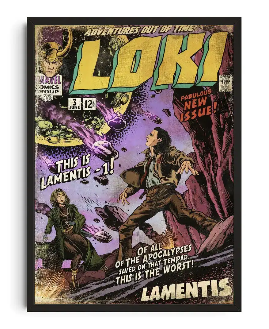 Loki Comic Edition Print