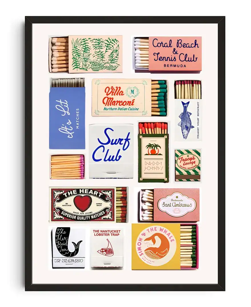Matchboxes Vintage Aesthetic Collection