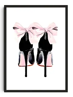Minimilist Heels Print