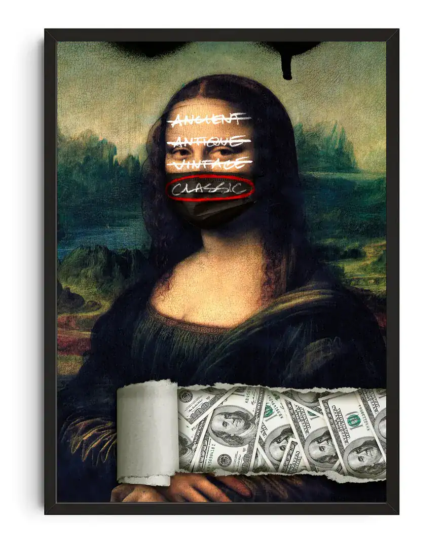 Mona Lisa Pop Art Classic Cash