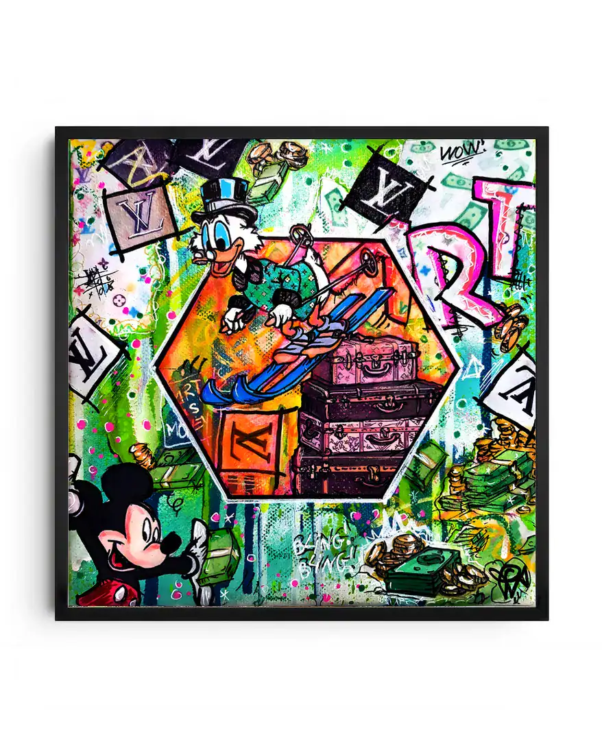 Money Madness Popart