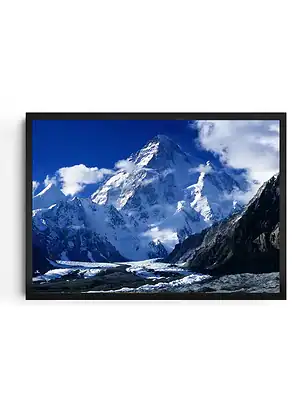 Mountain Landscape Snowy Peak