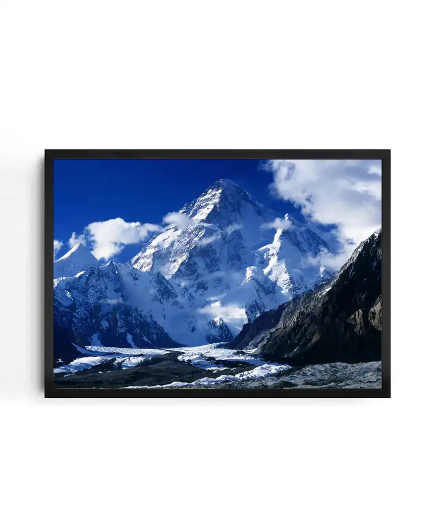 Mountain Landscape Snowy Peak