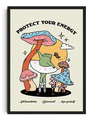 Mushroom Ballet Print