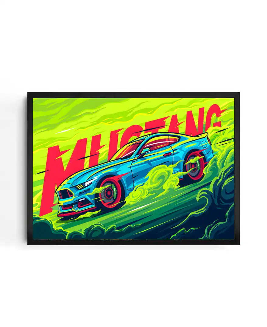 Mustang Digital Art