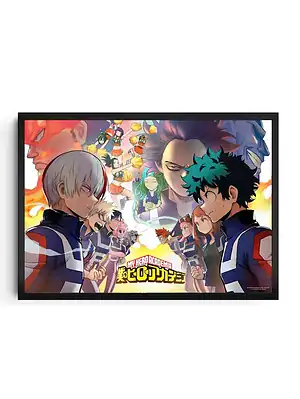 My Hero Academia Character Group Art