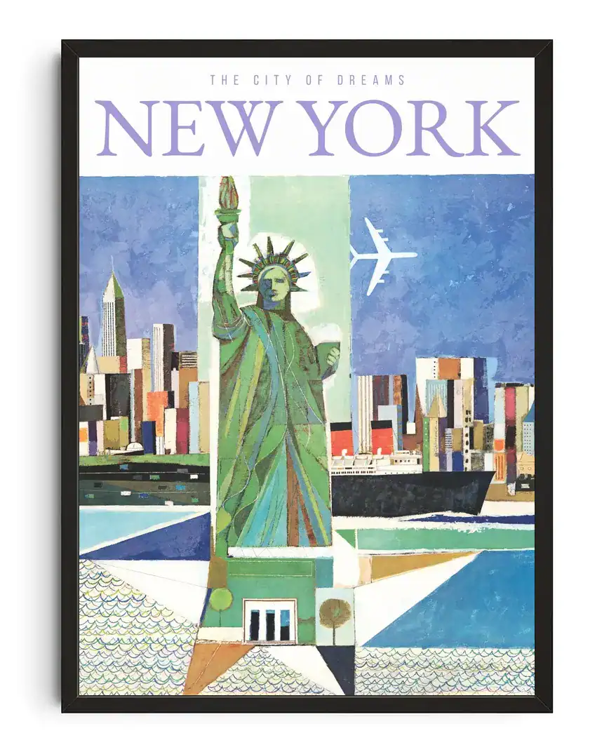 New York Travel Poster 2