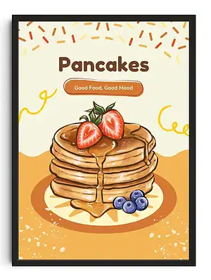 Pancakes Morning Art