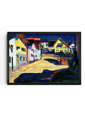 Pastel Village Artwork