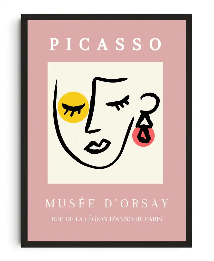 Picasso Abstract Face