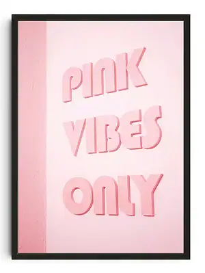Pink Vibes Print