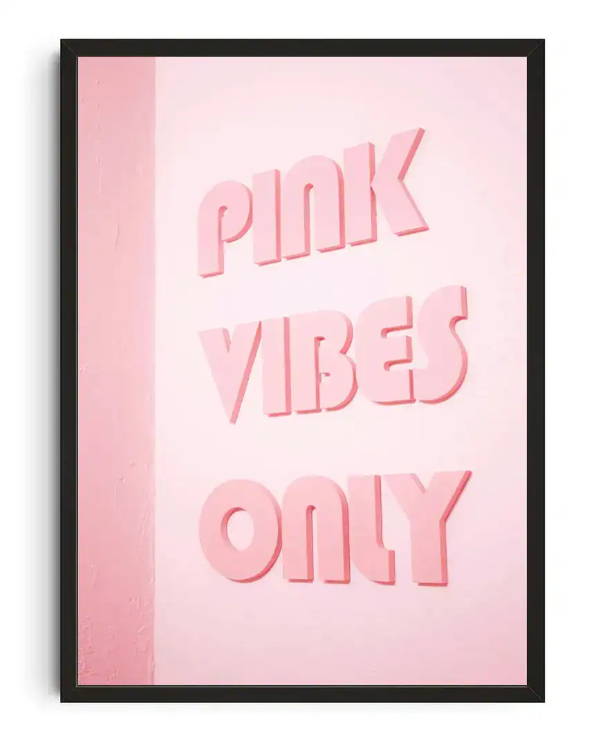 Pink Vibes Print