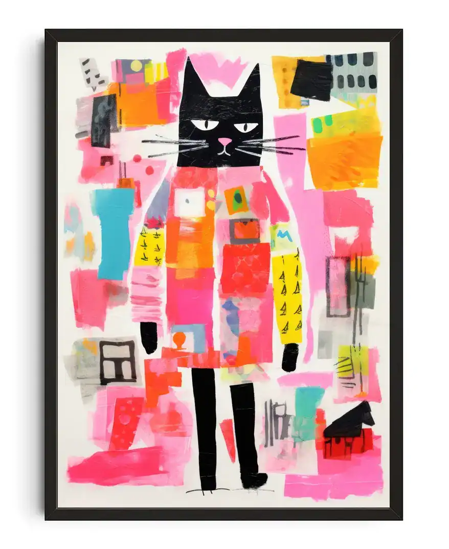 Playful Cat Canvas